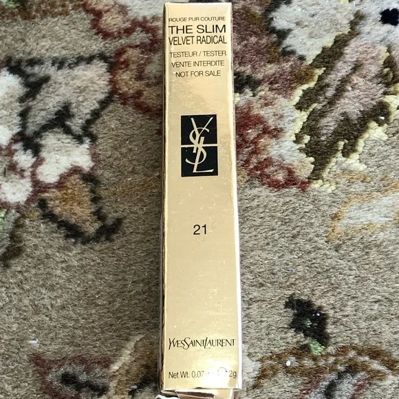 NIB YSL Beaute the slim velvet radical lipstick color 21 - Picture 6 of 9